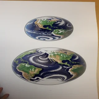 earth cartoon drawing