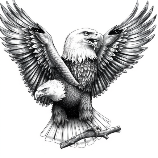 eagle drawing
