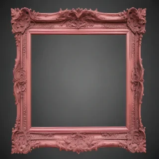 pink frame png