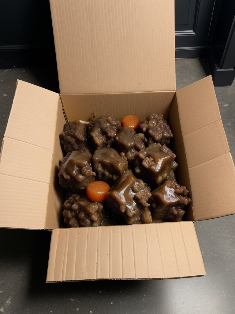 15 lb box of oxtails