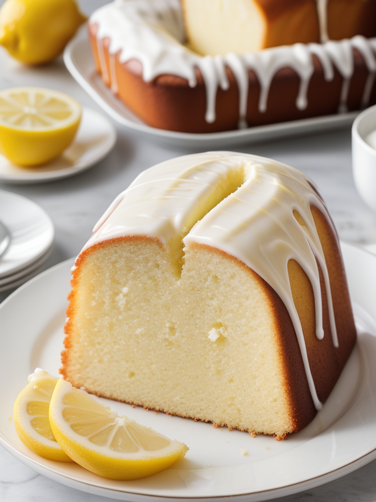 lemon cream cheese pound cake recipe
