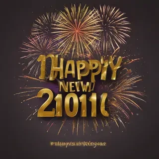 happy new year png