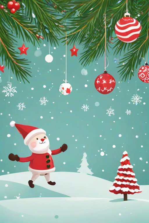 christmas background cute