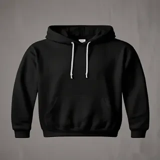 black hoodie mockup png