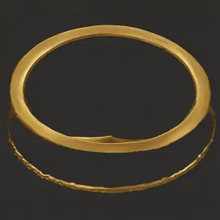 gold circle png