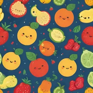cute fruit backgrounds