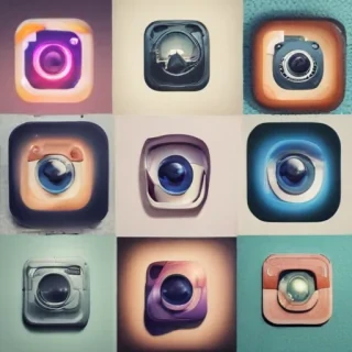 instagram icon aesthetic