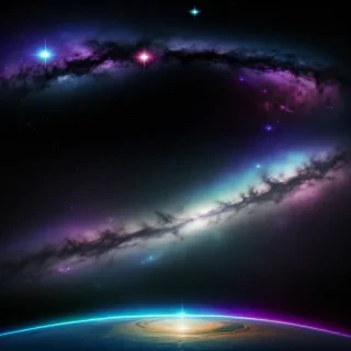 galactic background