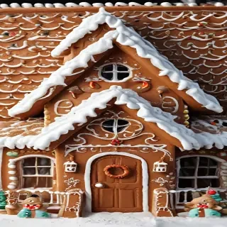 gingerbread house png