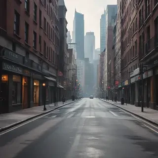 city street background