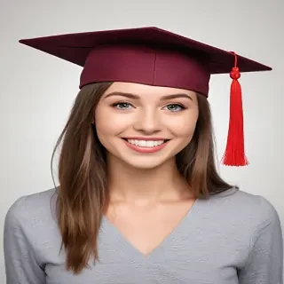 grad hat png