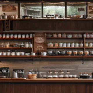 coffee shop mockup