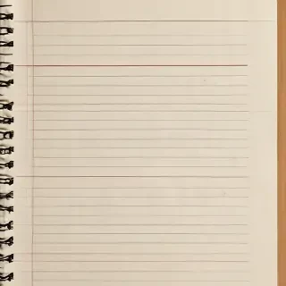 notebook page background
