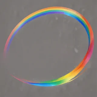 transparent background rainbow clipart