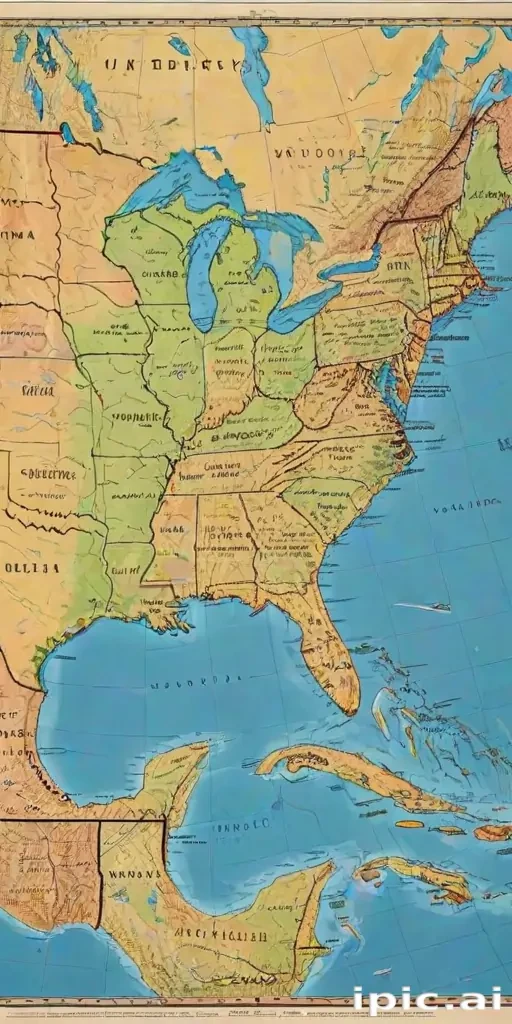 map of the usa