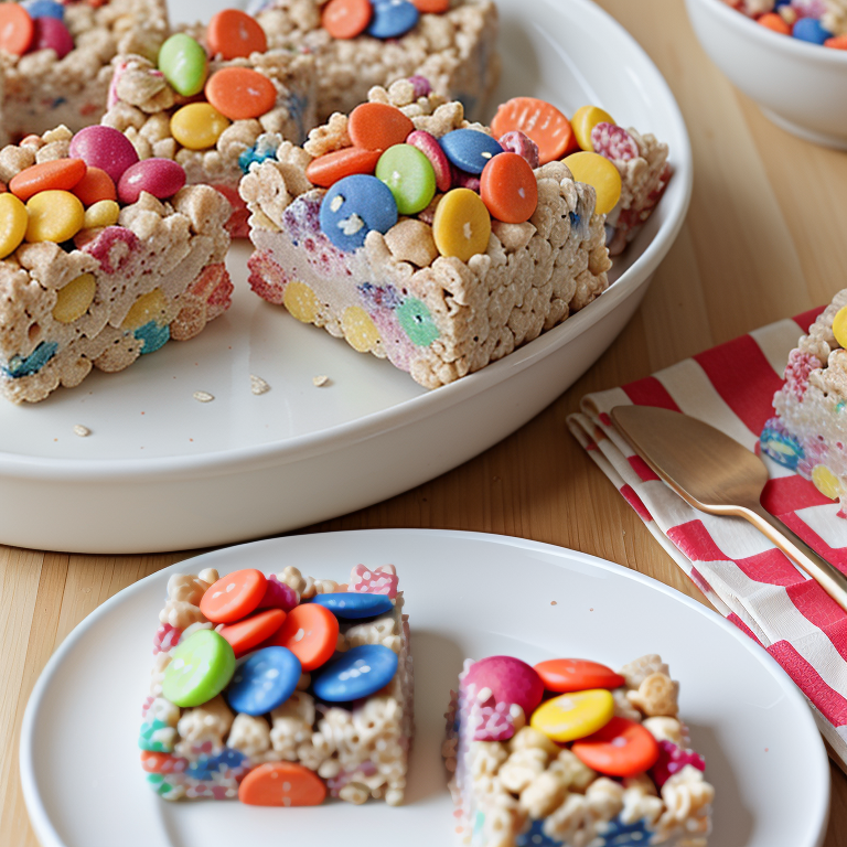 fruity pebbles rice krispie treats
