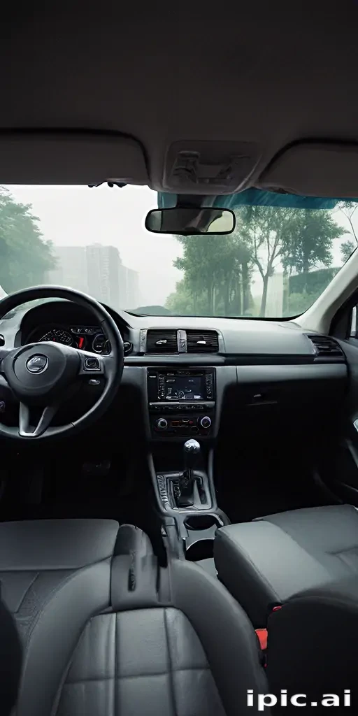 inside a car background