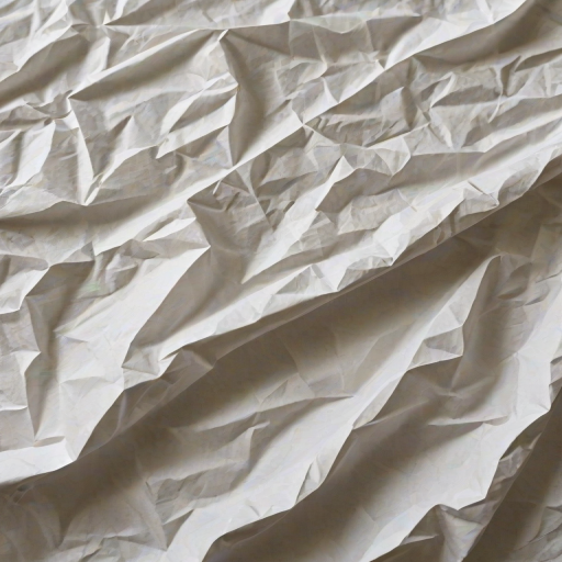 wrinkled paper