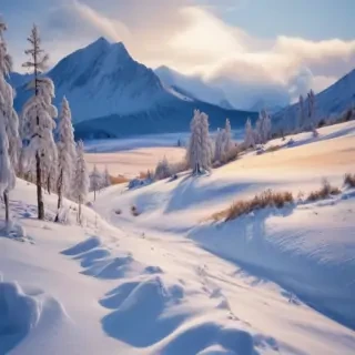 snow iphone background