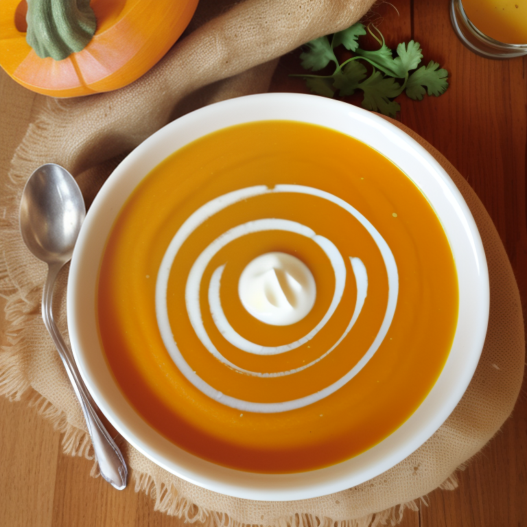 what goes with butternut squash soup