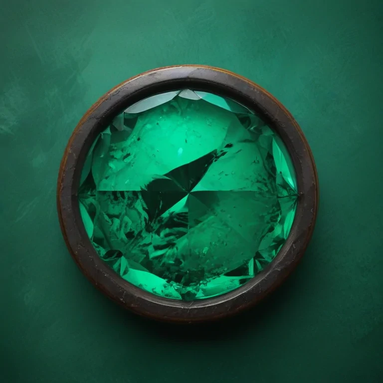 emerald green background