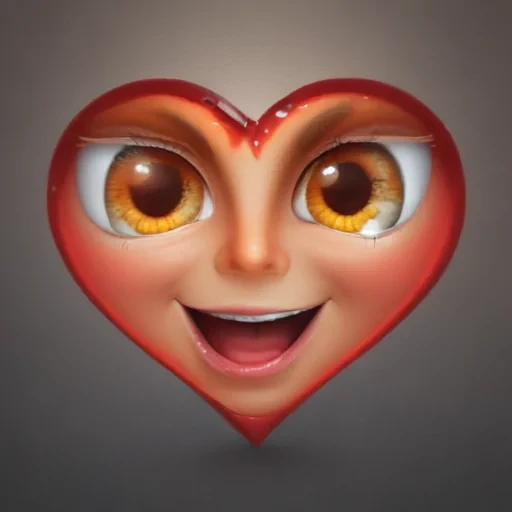 heart eyes emoji png