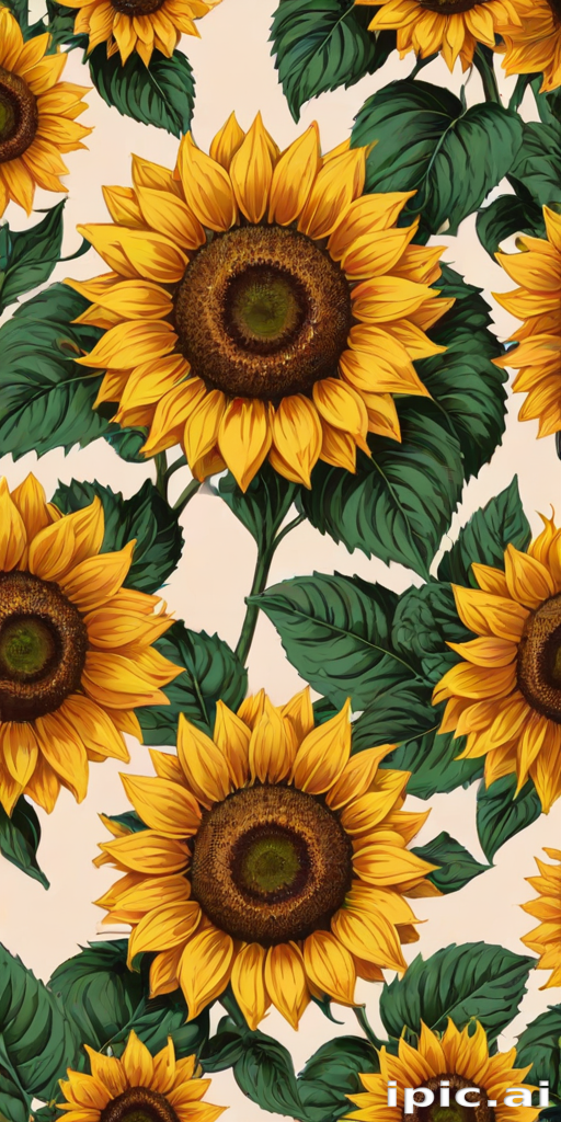 sunflower backgrounds aesthetic