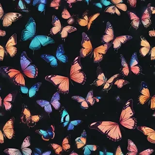 butterfly background aesthetic