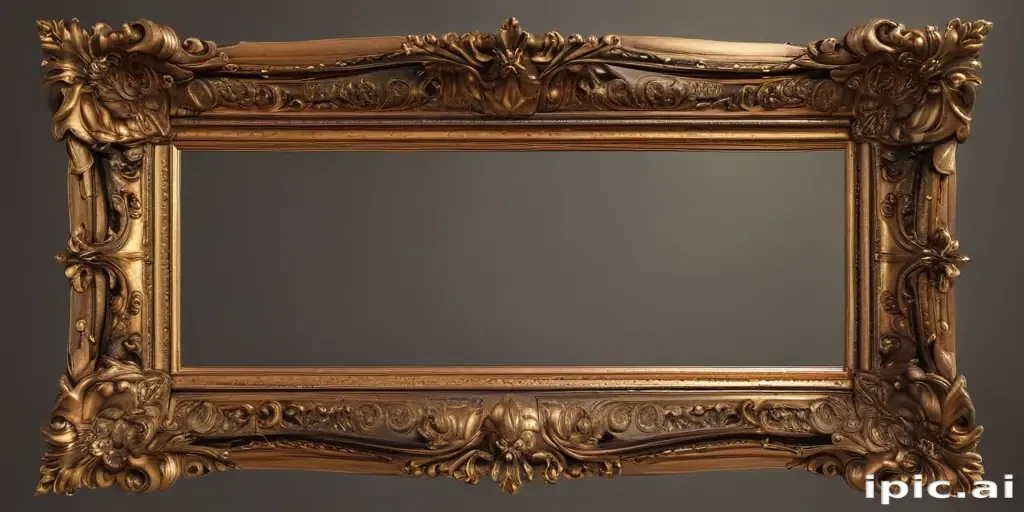 fancy picture frame png