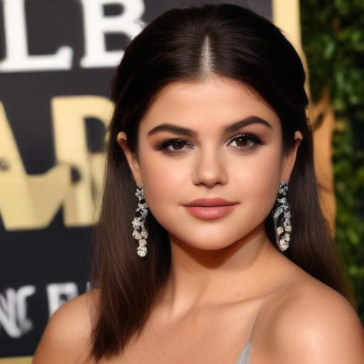 selena gomez at the golden globes