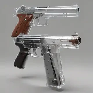 transparent guns