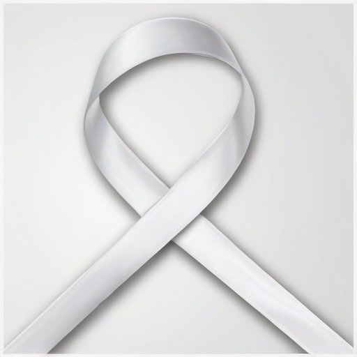 white ribbon png