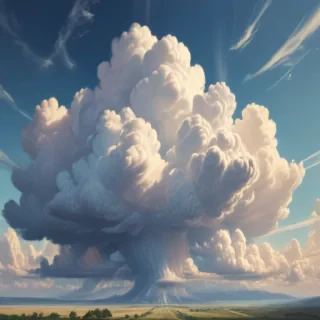 cartoon cloud drawing
