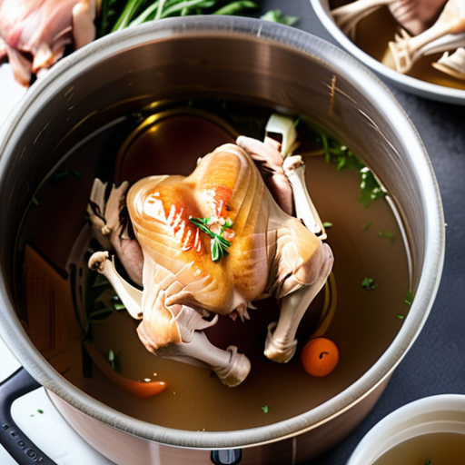 how to make bone broth from rotisserie chicken