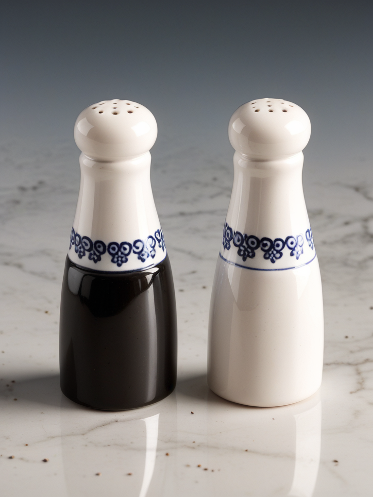 ceramic salt and pepper shaker
