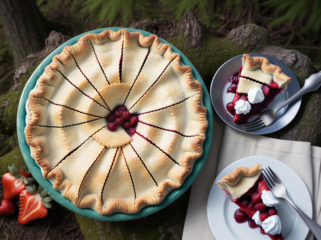 fruits of the forest pie