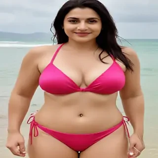 aunty bikini