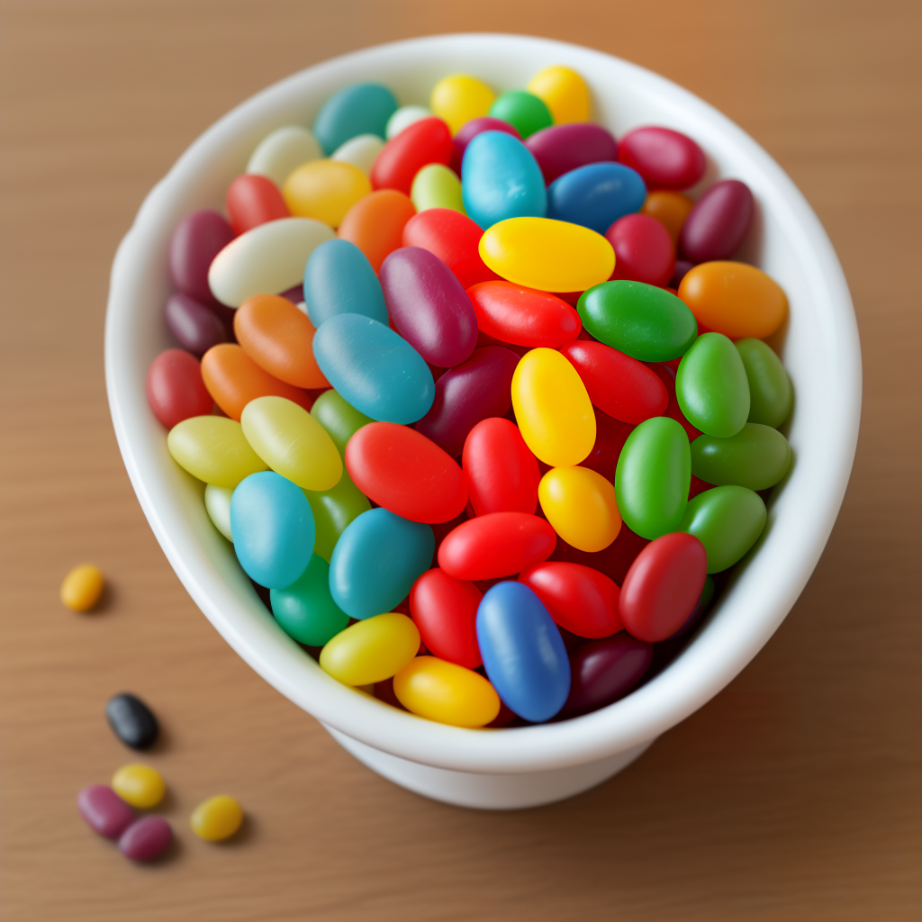 how many calories in a jelly bean