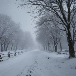 snow falling png