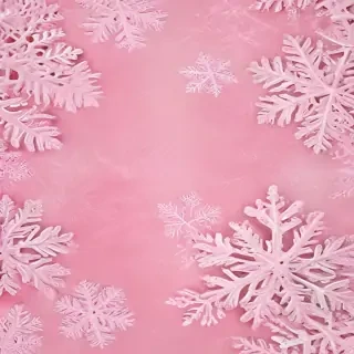 pink winter background