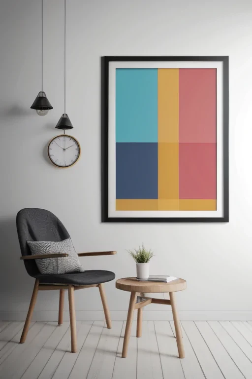 wall art mockup
