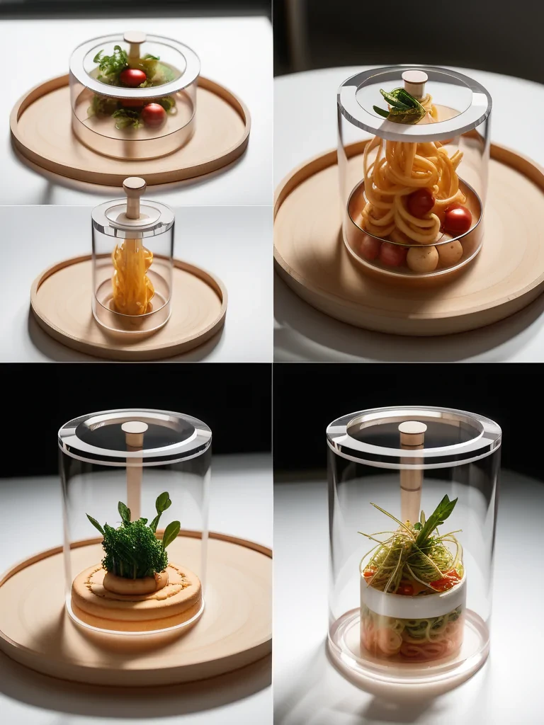 transparent food