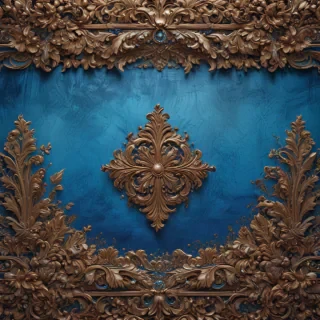 blue borders