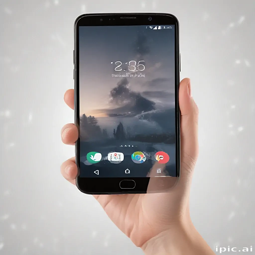 hold phone png