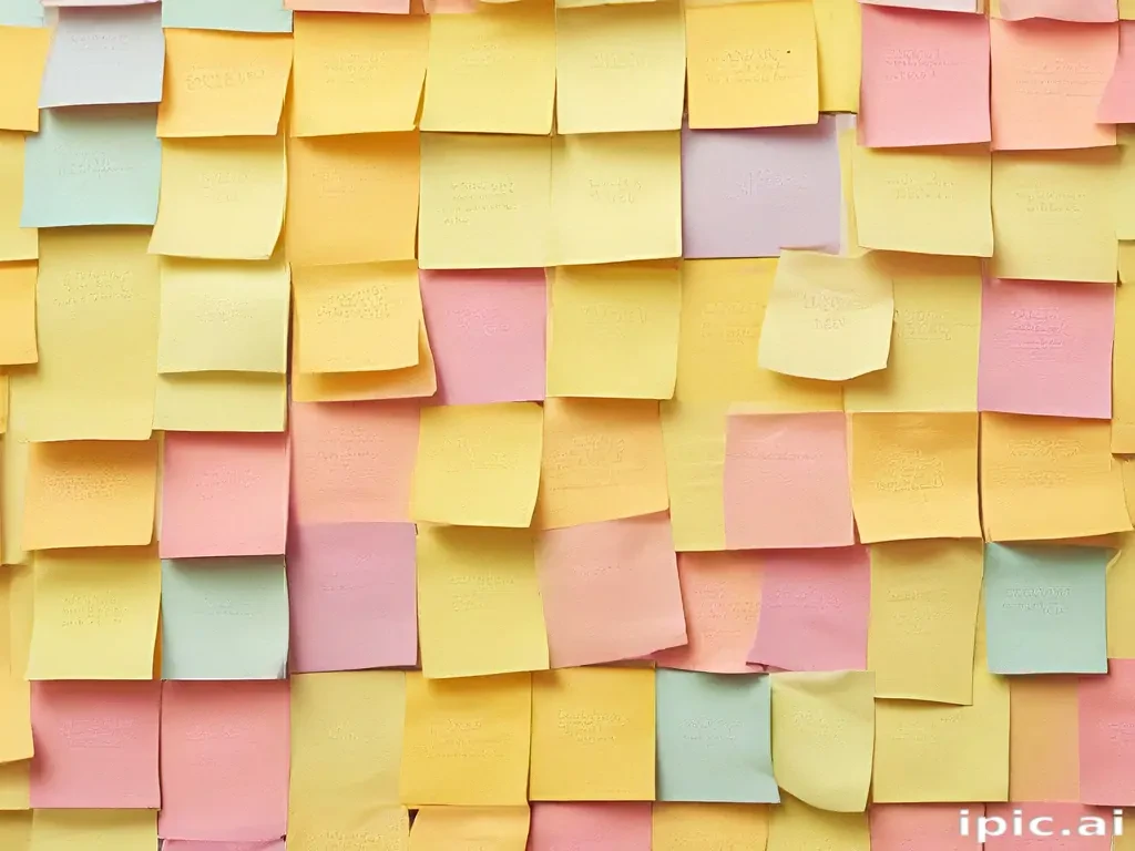 sticky note background
