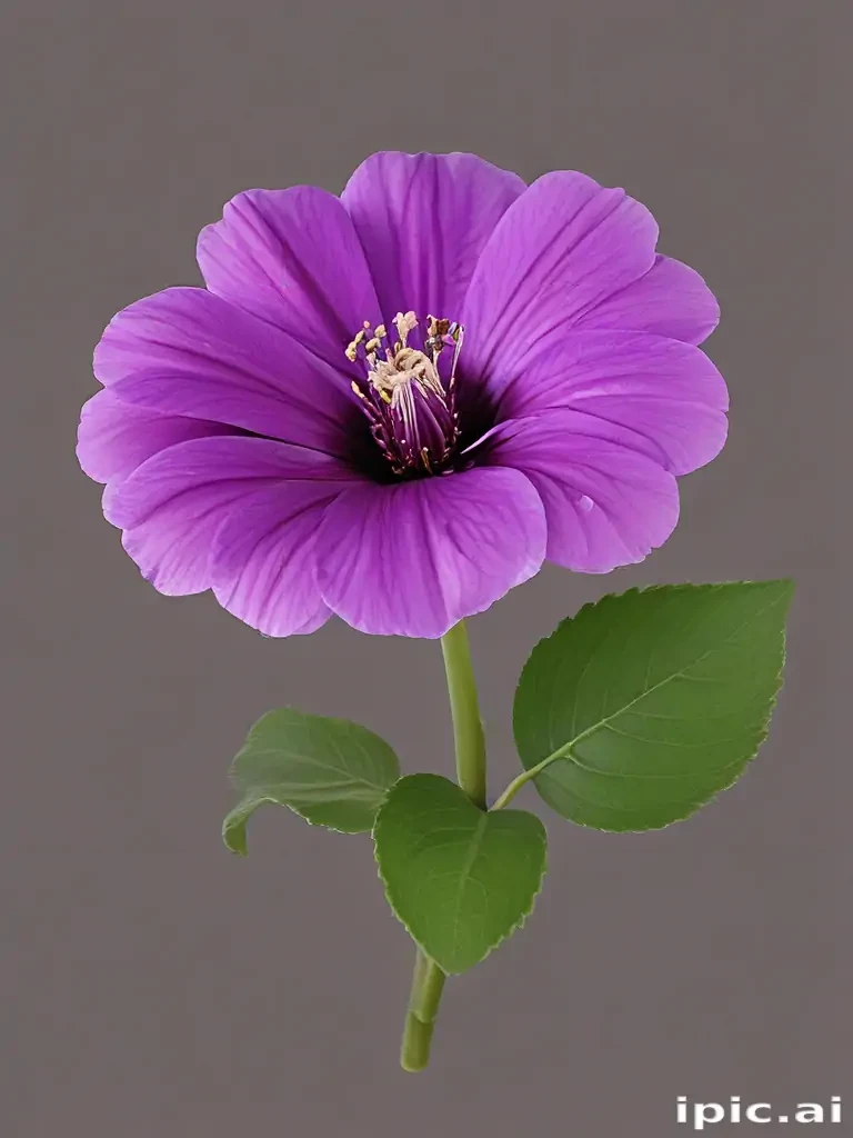 purple flower png
