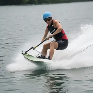 water skiing