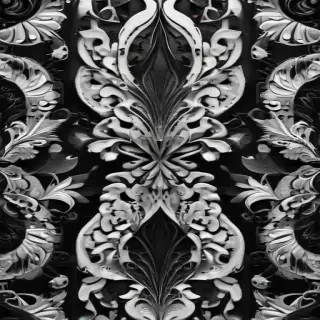 black and white patterns