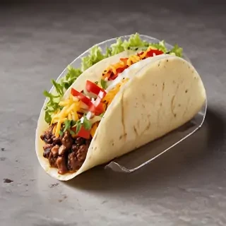 transparent taco