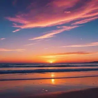 cute sunset backgrounds